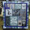 Live Love Cheer Quilt Blanket Tr12  Quilt